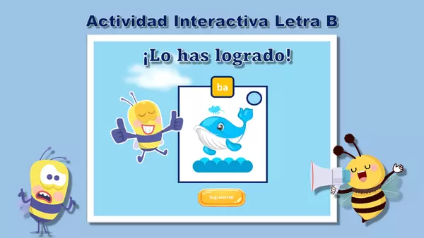 Letra B - Actividad Interactiva | Profe.social